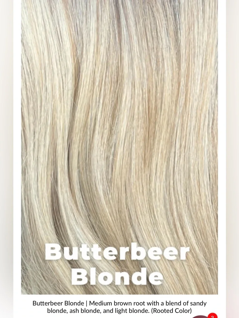 Belle Tress Peerless 14 - Beerbutter Blonde